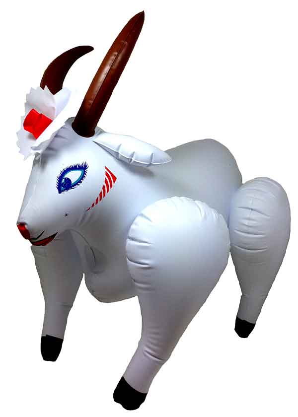 Bachelor Party Supplies Billy Goat Inflatable Blow Up Doll